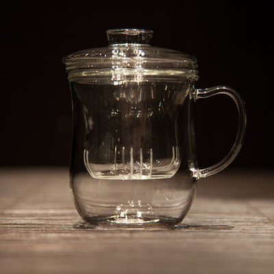 Glass Mug with glass Infuser 300ml