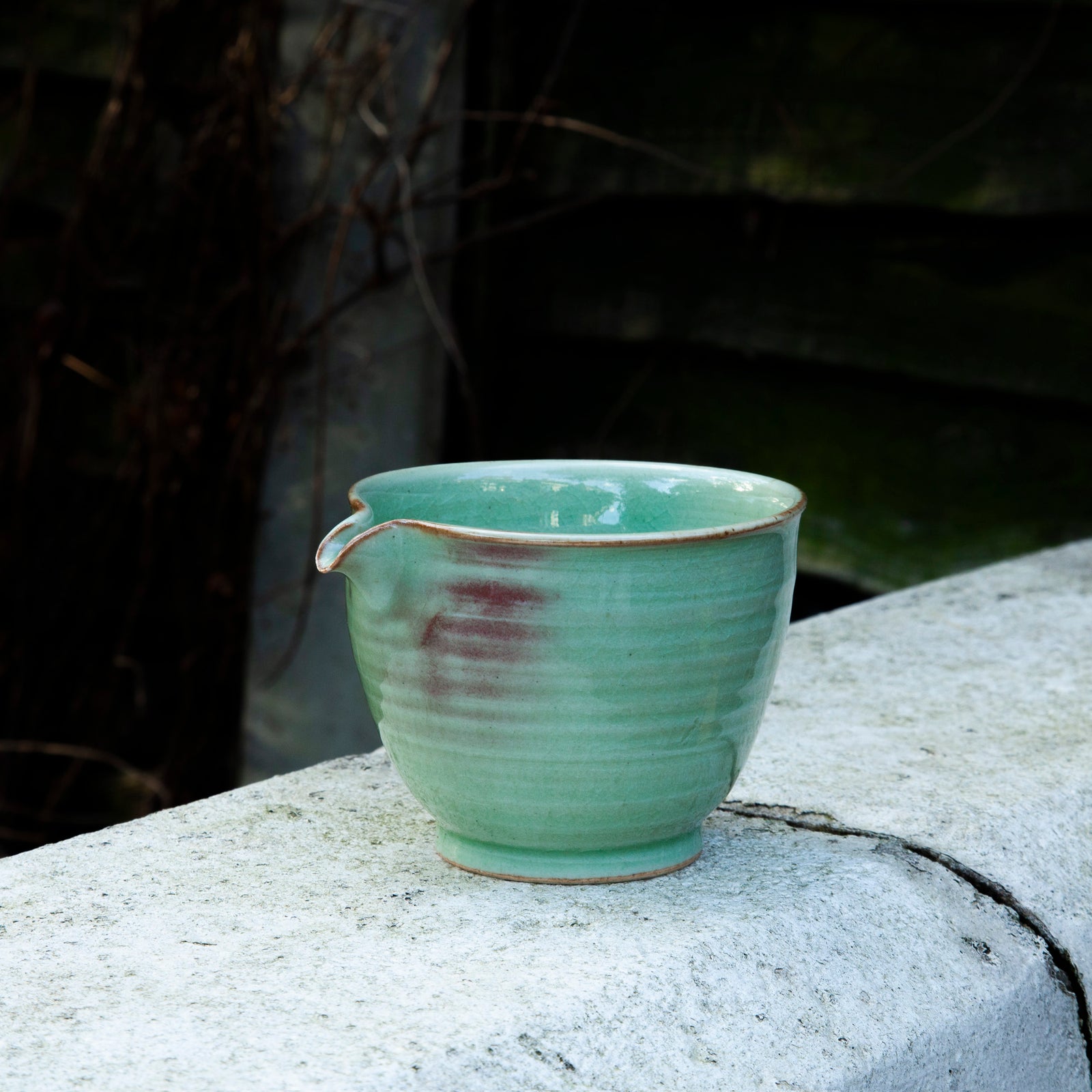 Green Glazed Porcelain GONG DAO BEI (FAIRNESS JUG)