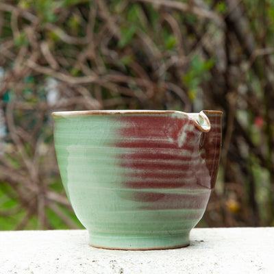 Glazed Porcelain GONG DAO BEI (FAIRNESS JUG) - Green & Red