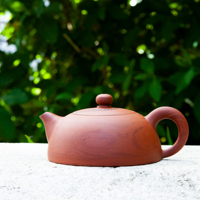 Half Moon Chaozhou Teapot with two clays