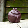 "Pumpkin" Purple Clay Yixing Teapot