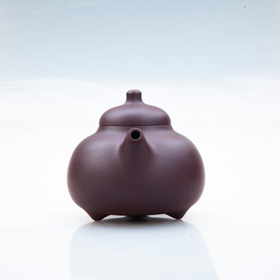 "Tripod Ding" Purple Clay Yixing Teapot